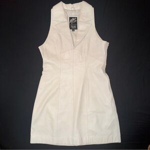 Maxima Authentic Leather Dress